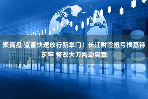 聚赢盘 监管快速放行新掌门！长江财险扭亏根基待筑牢 整改大刀需动真章