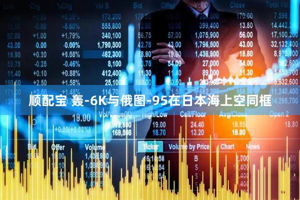 顺配宝 轰-6K与俄图-95在日本海上空同框